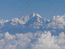 Гималайский хребет. Вид с самолета